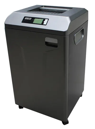 Шредер Office Kit OK1915S1150, P-5, 22 листа, 115л, скрепки/карты/CD