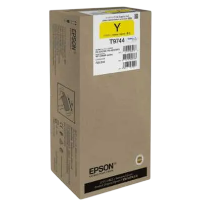 Картридж Epson C13T974400, жёлтый, XXL, 735,2 мл, DURABrite Pro, для WF-C869R