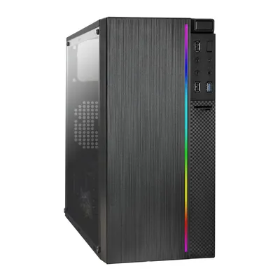 Корпус EXEGATE EX283749RUS, mATX, 500Вт, RGB