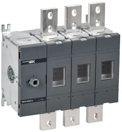 Выключатель-разъединитель IEK MI-VR10-3-1600-R, 3P, 1600 А, 1000 В