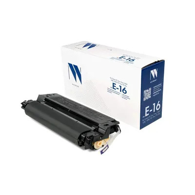 Тонер-картридж NV Print NV-E16, чёрный, 2000 страниц, для Canon