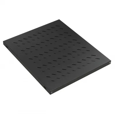 Полка Datarex DR-421111, 1U, стационарная, перфорированная, 600 мм