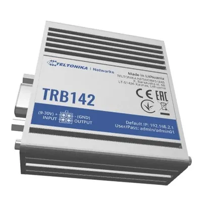 LTE-шлюз Teltonika TRB142003000, LTE Cat 1, RS232