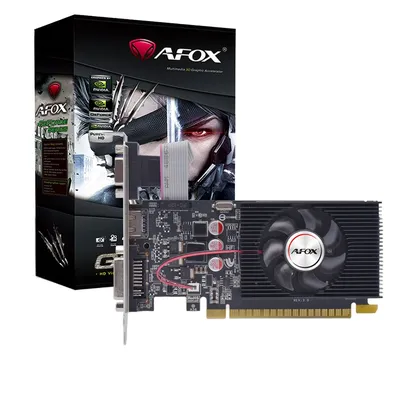 Видеокарта AFOX GT420 AF420-1024D3L6, 1 ГБ GDDR3, 128 бит, VGA/DVI/HDMI, LP