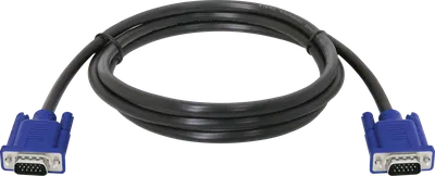 Кабель Defender BB340M-06, VGA–VGA, HDDB15M, 1.8 м, чёрный