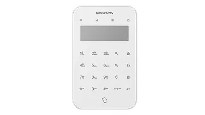 Клавиатура Hikvision DS-PK1-LT-WE, беспроводная, LCD, AX PRO