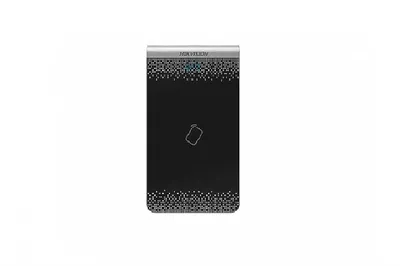 Считыватель карт Hikvision DS-K1F100-D8E, настольный, 13,56 МГц и 125 кГц, USB, дальность 30 мм