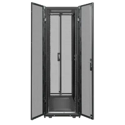 Шкаф серверный SNR Metal Box SNR-MB-486012-DPDP-B, 48U, 600×1200 мм, IP20, до 1500 кг