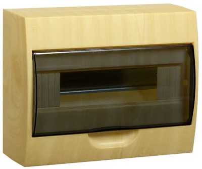 Корпус щита IEK KREPTA 3 MKP12-N-12-41-K34, ЩРН-П-12, IP41, 12 модулей, сосна