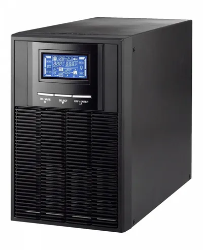 ИБП Nikomax GL-UPS-OL01TL-1-1/12A, 1000VA, On-Line, черный