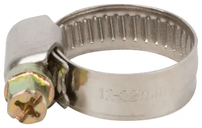 Хомут обжимной FIT 64274, 12-22 мм, нержавеющая сталь