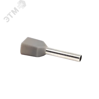 Наконечник штыревой EKF nhvi2-0.75-10, 0.75-10мм², уп.50шт