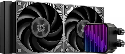 СЖО ID-COOLING DX240 MAX, 2×120 мм, ARGB, 300 Вт, AM5/AM4/LGA 1700