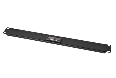 Фальшпанель ЦМО R-FPT-1U-9005, 19", 1U, черный