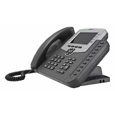 IP-телефон SNR SNR-VP-56-P, 6 линий, SIP, черный/серебристый