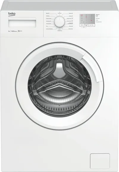 Стиральная машина Beko WRS5511BWW, фронтальная 5кг, 1000 об/мин, класс A