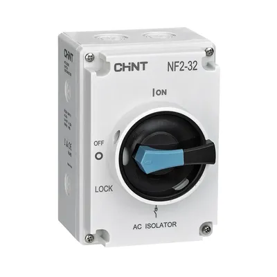 Выключатель-разъединитель CHINT NF2-40/3BO, в коробе IP65