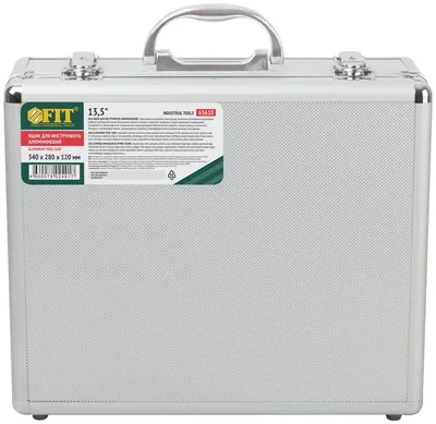 Ящик для инструмента FIT 65610, алюминиевый, 34x28x12 см