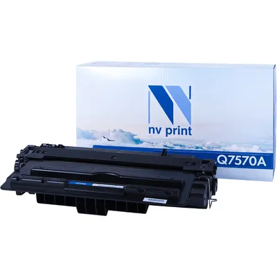 Лазерный картридж NV Print NV-Q7570A, чёрный, 15000 стр., для HP LaserJet M5025/M5035