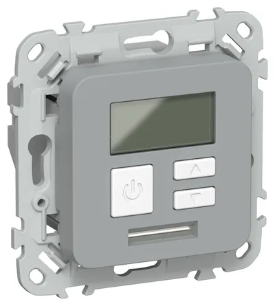 Термостат IEK FLITE FI-RT11-K03, электронный, 16 А, 5…45 °C, IP20, серый