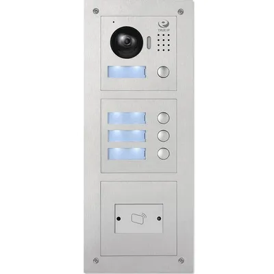 Кнопочная панель True IP TI-2308M/3, дополнительный модуль, 3 кнопки вызова