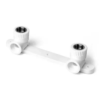 Планка монтажная PRO AQUA PA280008P, PPR, 20 мм, 1/2" ВР, белая