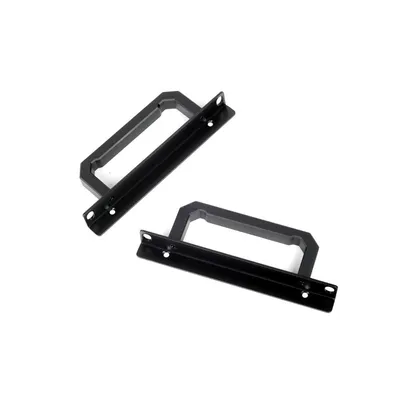 Комплект монтажный Silverstone SST-RA02B, алюминиевые ручки и стальная пластина, 2 шт.