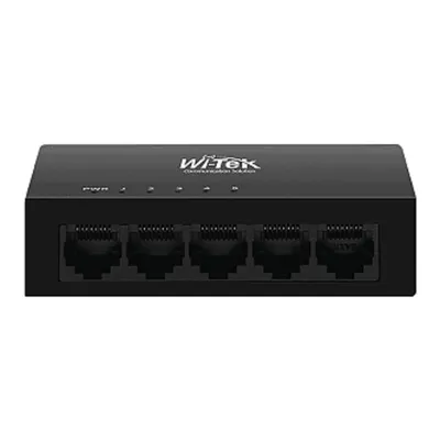 Коммутатор Wi-Tek WI-SG105 v3, неуправляемый, 5×1GbE