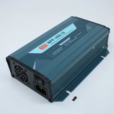 Зарядное устройство Mean Well NPP-450-12, 14.4В/12.5…25A, PFC