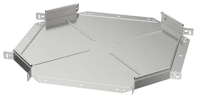 Крестовина IEK ESCA 5 ES5-KR-050-300-08, 50×300 мм, сталь 0,8 мм, оцинкованная