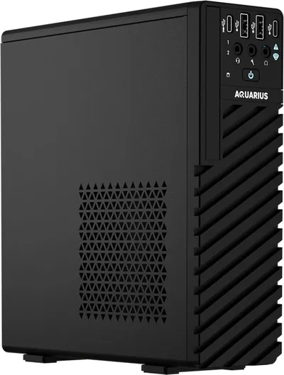 Рабочая станция AQUARIUS Pro P30 K51 USFF1 Intel Core i5 12400, DDR4 16ГБ, 512ГБ SSD, Intel UHD Graphics 730, без операционной системы, черный [p-p30k511m25116h151f02nwnutnn3]