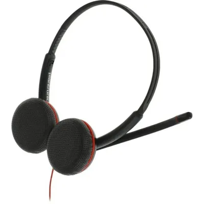 Гарнитура Poly Blackwire 3225 8X229A6, стерео, USB-C+3.5мм, проводная, черная