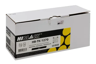 Тонер-картридж Hi-Black HB-TK-1270 для Kyocera MA4000x/MA4000fx/MA4000wifx, 10K