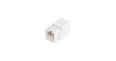 Модуль-вставка NIKOMAX NMC-KJUD2-ST-WT, Keystone, Cat.5e, неэкранированный, белый