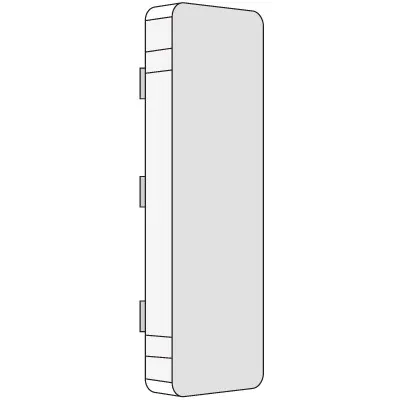Заглушка DKC 00868 LAN 40x40, In-liner Classic, АБС, белая