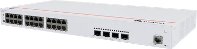Коммутатор Huawei S220-24P4X, L2, 24×1GbE, 4×SFP+, PoE+