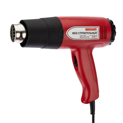Фен технический Rexant 12-0052, 1800 Вт, 50–600 °C, 350 л/мин, 230 В