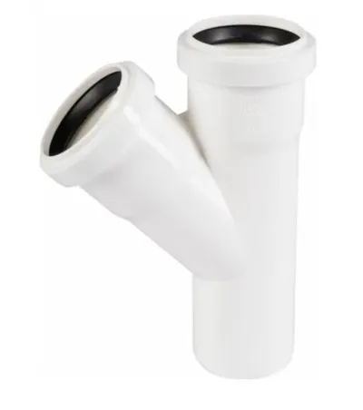 Тройник PRO AQUA ST203245W, 32 мм, 45°, раструбный, PP