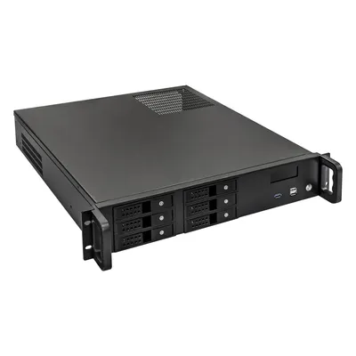 Серверный корпус ExeGate EX293332RUS, 2U, RM 19", глубина 480, БП 900ADS, 6xHotSwap