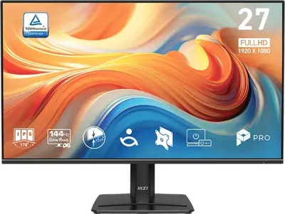Монитор MSI PRO MP271 E14A, 27" IPS FHD 1920x1080, 144 Гц, 4 мс, HDMI/DP/VGA