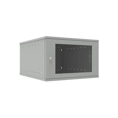 Шкаф телекоммуникационный SNR-TWC-6-GDL, настенный 6U, 523×600×332 мм, LITE