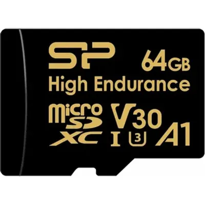 Карта памяти Silicon Power SP064GBSTXDV3V1HSP, microSDXC 64 ГБ, UHS-I U3 V30 A1
