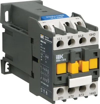 Контактор IEK KMD21-032-110-10 КМИп-23210, 32 А, 110 В DC, 1NO