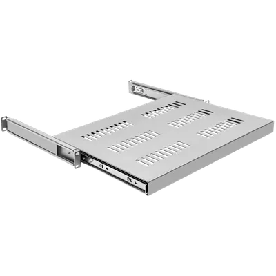 Полка выдвижная SNR-SHELF-10055-20GS, 550 мм, 20 кг, серая