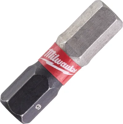 Бита Milwaukee 4932500382, Shockwave, Hex6, 25мм, 3шт