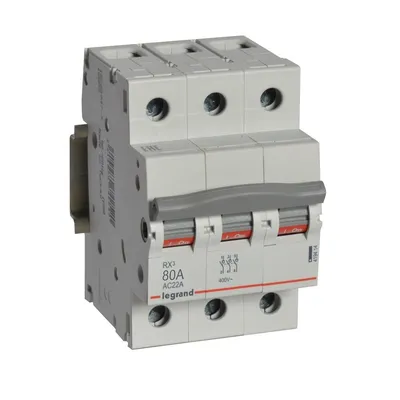 Выключатель-разъединитель IEK RX3 419414, 80 А, 3П, 380 В, DIN