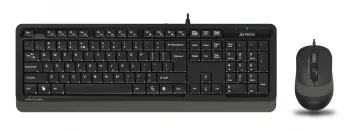 Комплект клавиатура и мышь A4Tech Fstyler F1010, USB, 104 клавиши, 1600 DPI