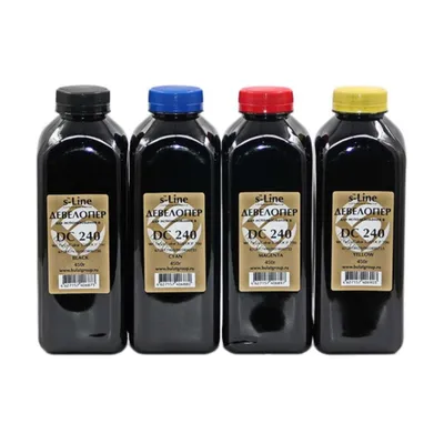 Девелопер Булат EARX0DC240030, для Xerox DC 240/WC 7655/Color 550/DCP 700, банка 450г, Magenta