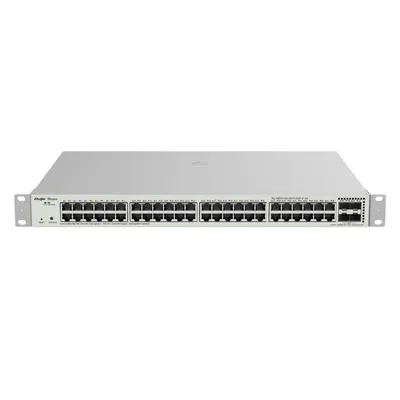 Коммутатор Ruijie/Reyee RG-NBS3100-48GT4SFP-P-V2, L2, 48×1GbE PoE+, 4×SFP