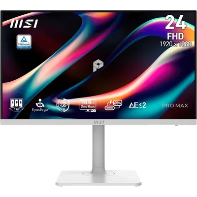 Монитор MSI PRO MAX 241PHW E14, 23.8" IPS FHD, 144 Гц, USB-C 65 Вт